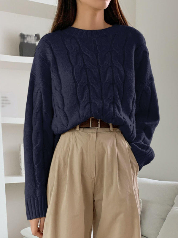 Melianth | Oversize Schulterfreier Pullover