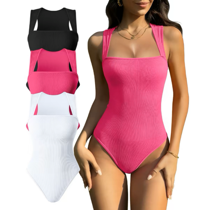 Caralyn™ | Ärmellose bauchfreie Tank Tops Bodysuits