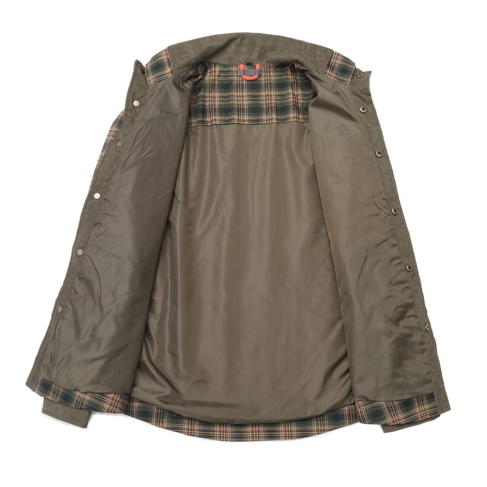 Henri™ | Schlichte Flanelljacke