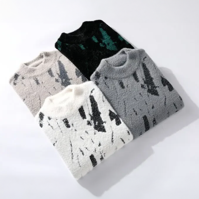 Dominik™ | Pullover aus Melange-Strick