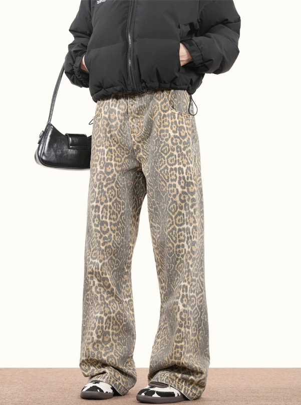 Charlotte ™ |  Leopard Denim Jeans