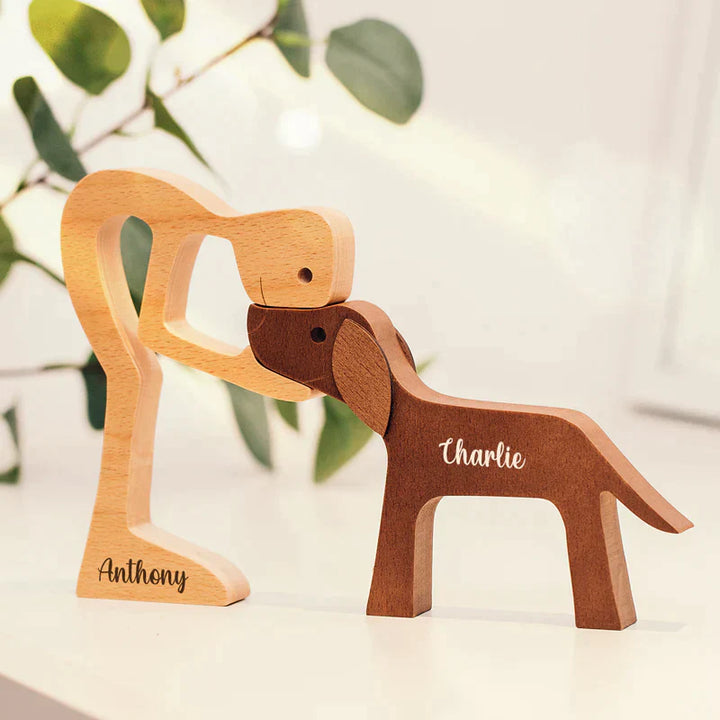 Otto™ | Natürliche Tierfigur aus Holz