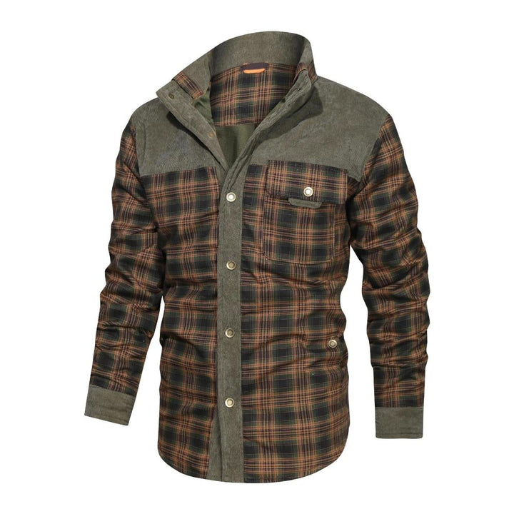 Henri™ | Schlichte Flanelljacke